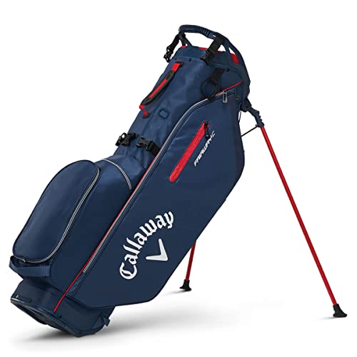 Callaway Golf 2022 Fairway C Stand Bag Double Strap Navy/Red