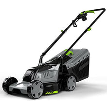 13-Inch Electric Lawn Mower Corded Electric Walk-Behind Push Mower Portable Outdoor Corded Electric Lawn Mower 32cm Cutting Width