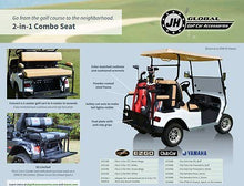 3G 2 in 1 Combo Buff Seat Kit for Club Car DS Golf Carts 1982+