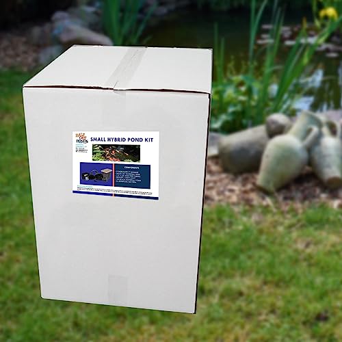 HALF OFF PONDS Hybrid 3000 Complete Water Garden and Pond Kit with EPDM Rubber Liner Black