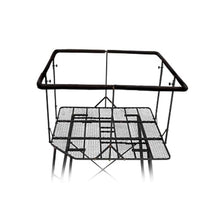 MUDDY 12 Foot Quad Pod Ladder Stand with 57" Platform and Hunting Blind, Epic Camo Multi