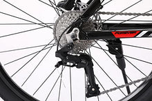 MXMO 27 Speed Adult Mountain Bike 26/27.5 Inch Aluminum Frame Dual Disc Brakes Red