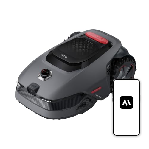 MOVA LiDAX Pro 800 Robot Lawn Mower Wire-Free for 1/5 Acre, 45% Slopes