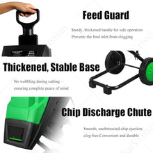 ShaiVrissian 2400w Wood Chipper Shredder for Branches up to 39mm +10mcable