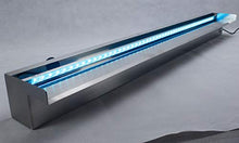 American Pond 36" Stainless Steel Waterfall Spillway Weir 6000 GPH Includes Color Controllable LED Light Strip