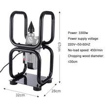 Electric Log Splitter 3300W Automatic Heavy Duty Tool for Firewood Splitting Up to 12 Inch Wood