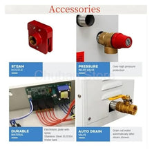 ZDGsrgWRG ST120 12/15/18kW Digital Sauna Steam Shower Generator Machine