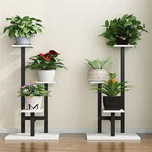 Flower Stand T-Shaped Plant Stand Three-Layer Flower Stand Iron Flower Pot Holder Shelf Planter Display Organizer Garden Balcony Plant Stand