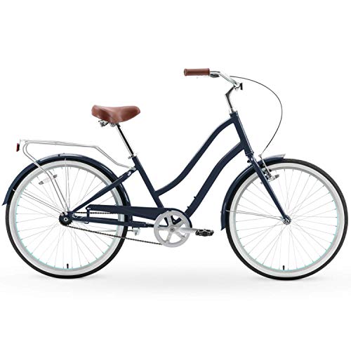 sixthreezero EVRYjourney Steel Women's Hybrid Bike Navy