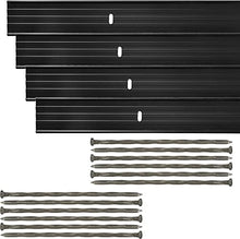 Dreamscape E-Z Edge Aluminum Landscape 72' Edging Kit, 12 Strips, 6' Each