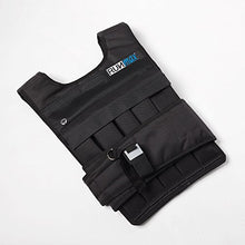 RUNmax Adjustable Weighted Vest Black