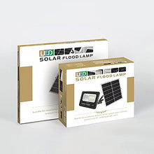 Lamp Post Lights Outdoor,Dusk to Dawn Solar Flood Lights, Led Remote Control Solar Security Lighting Fixture,Ip66 Waterproof Outdoor Landscape Lamp,for Garage, Garden, Pool, Pathway, Yard, D