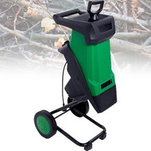 Eiwitany 2400w Electric Leaf Chipper Shredder,Automatic Wood Mulcher,4500rpm for 0-40mm Branches,50l Bag Yellow