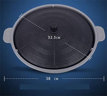 JSEIAJB Cast iron barbecue plate teppanyaki gas stove baking pot cover Household commercial frying pan bbq pan