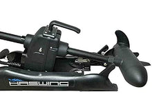PARKHO HASWING Electric Trolling Motor 24V 80LB 60 Inch Black w/ Remote + Quick Release + Foot Control