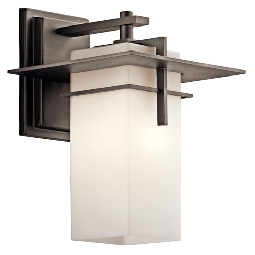 Kichler Caterham Outdoor Wall Sconce Light, Olde Bronze