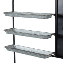 lafengyan Metal Storage Shelf for Outdoor Plants Ideal Size for Kitchen & Craft Room Organization