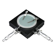 AmScope GT200 Precise Gliding Table Manual Stage for Microscopes 0.01mm Accuracy