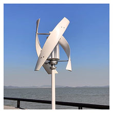 2000w Wind Turbine Generator 48v Alternative Energy Generator 220v AC Output Household Complete Kit With Controller Inverter (Color : MPPT Controller Specification : White)