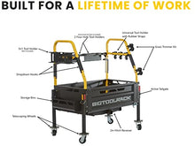 Bigtoolrack Mobile Work Station Counter-Weight and Storage Attachment Orange