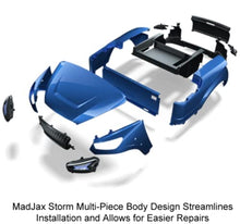 MADJAX Storm Body Kit for EZGO TXT Golf Cart | Amethyst Purple Metallic