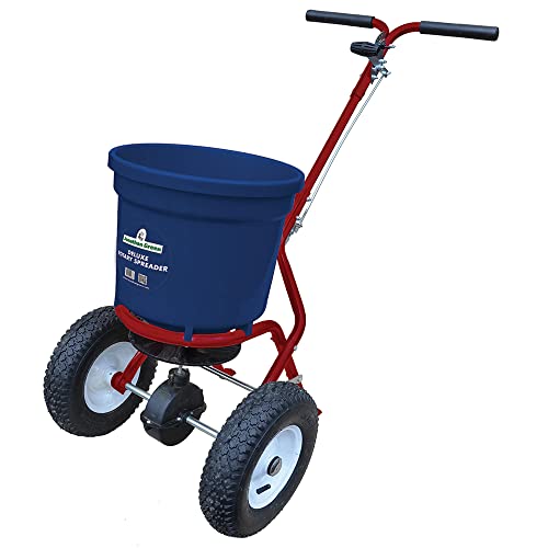 Jonathan Green Deluxe Rotary Broadcast Spreader - Covers Up to 15,000 Sq Ft