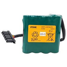 NANYUE (8 Counts) 8HR-4/3FAUPC Battery Pack for FDK 8HR-4/3FAUPC 4500mAh 9.6V NI-MH Rechargeable Battery for Okuma Machine Tool E5503-07E-001 (Green)