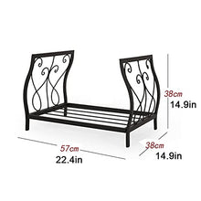 JKSVTF Firewood Rack Fireplace Wood Rack Stack Heavy Duty Wrought Iron Frame Wood Holder Fireplace Tool Accessories for Fire Wood Organizers and Storage Log Rack
