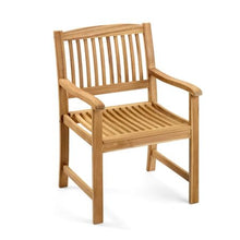 Pebble Lane Living Santorini 9pc Premium Teak Dining Set Wood