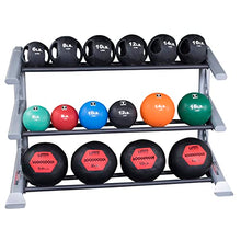 Body-Solid Pro Club Line SDKR 3 Tier Med Ball Rack Grey/Black
