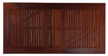 Bare Decor Emery Double Leaf Butterfly Folding Dining Table, Teak