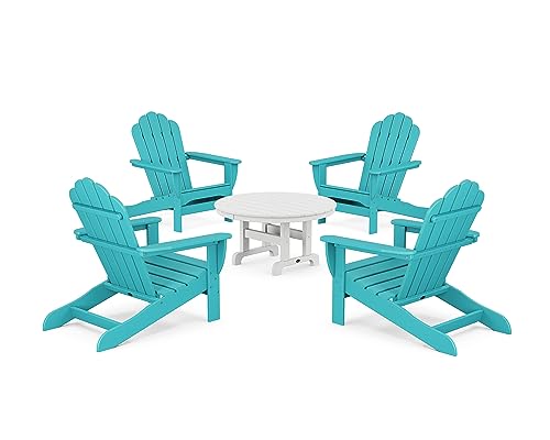 Trex Outdoor Furniture™ 5-Piece Monterey Bay Oversized Adirondack Chair Conversation Group in Aruba