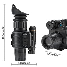 Teslord Night Vision Monocular Gen 2+ Black