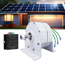 HUIZHITENGDA ﻿ 5000W Portable Powerful Helix Wind Generator Kit 1.3M/S Coreless Generator,12V 24V 48V 450Rpm AC DC Permanent Magnet Alternator Motor(With Controller),220V