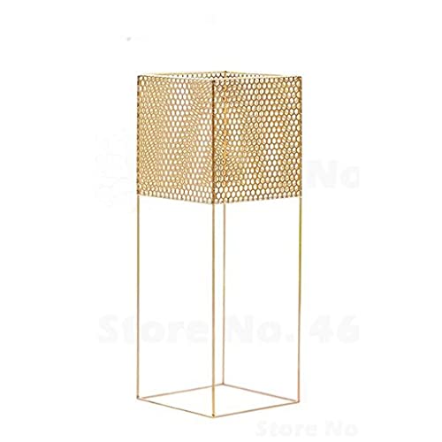 GHJUMKFDF Flower standWrought Iron Flower Stand Green Plant Metal Shelf Flower Shelf Plant Stand Solid Four Legged