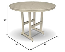 Trex Outdoor Furniture™ Monterey Bay Round 48" Counter Table in Sand Castle