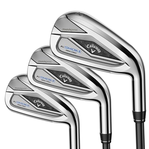 Callaway Paradym AI Smoke Max Fast Iron Set Right Hand Graphite R2 Black