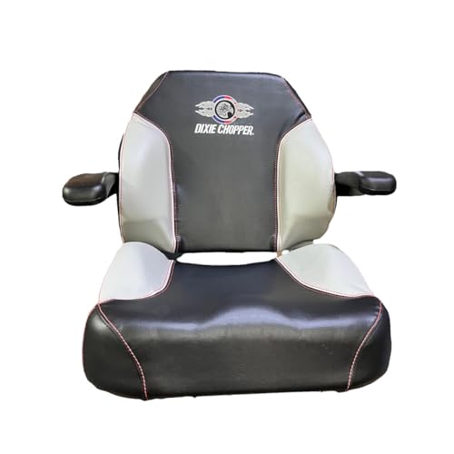 Genuine OEM Dixie Chopper Seat King Assembly for 3360, 3372, 2750HP, 3060HP, 3360HP, LP3000-60, LP3000-72, XC3300-74, XC3356, XC3366, XC3374, XCD66, XCD74, XWD3500-60, XXWD3500-72 Lawn Mowers / 401962