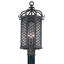 Troy Lighting Los Olivos 3-Light Outdoor Post Lantern 11.63 Inches Wide by 23 Inches High Old Iron