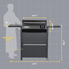 PlugNGrill Turbo E Sport Compact Electric Grill, 1700W Infrared, Digital Display with Probe, Apartment Friendly