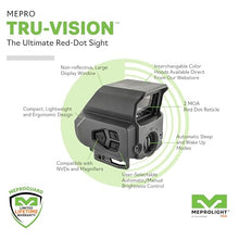 Meprolight Mepro Tru-Vision Reflex Sight and MMX3 Magnifier Tactical Combo Pack Tan