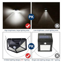 Post Lights Outdoor Garden Solar Lights for Garden Decoration 468 LED Solar Light Outdoor Solar Lamp Powered Sunlight Waterproof PIR Motion Sensor Street Light