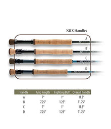 G. Loomis NRX Saltwater Fly Fishing Rod NRX 1088-4 Blue
