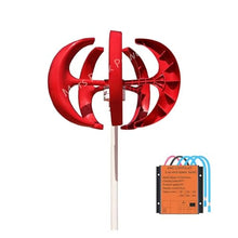 MPPT LED 400W 5Blades 12V 24V Vertical Axis Wind Turbine Generator Kit