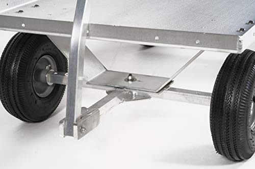 Aluminum Pull Wagon-Commercial Grade-Lightweight-No Rust-Made in USA