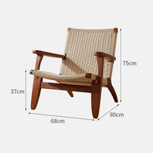 Multi-Use Coffee Shop Cake Casual Negotiation Woven Rope(Wood Color)