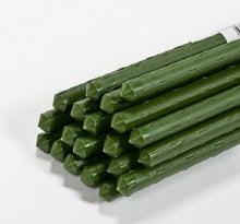 5 Foot Green Plastic Coated Steel Garden Stakes (125)