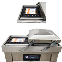 INTSUPERMAI Two Chamber Vacuum Sealer Stainless Steel Food Packaging Machine 21.8inch