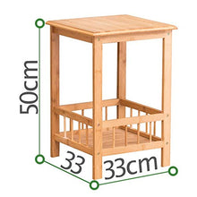 RWGOVLU Bamboo Flower Rack 2 Shelves Indoor Outdoor Multi-Tier Plant Display Stand Pot Shelf Storage Rack with Fence Multifunctional