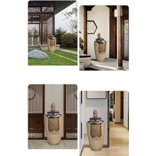 Tabletop Fountain Big Golden Toad Water Decoration, Floor Circulating Water Fountain, Courtyard Living Room Decoration, Tea Room Landscape Tabletop Water Fountain